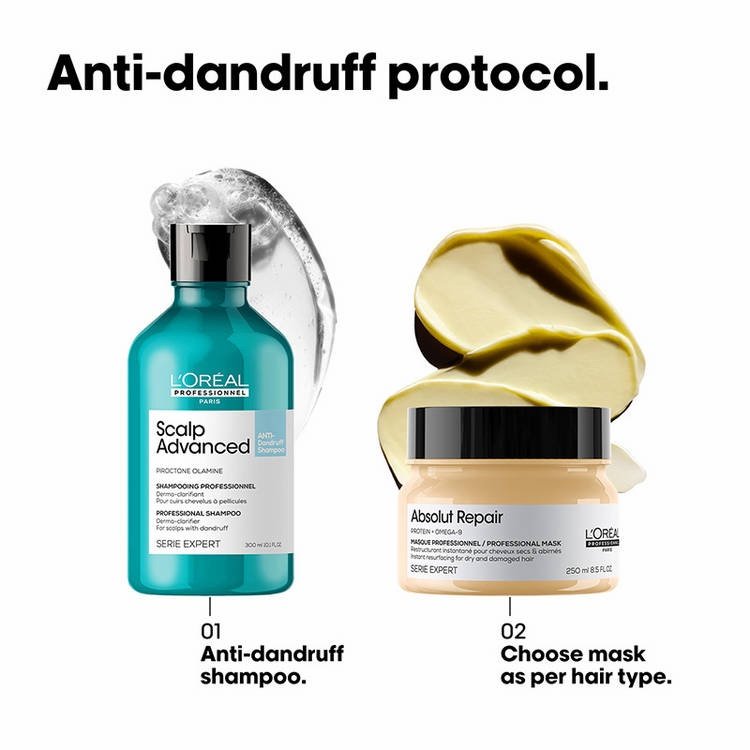 L'Oreal Professionnel Scalp Advanced Anti-Dandruff Shampoo