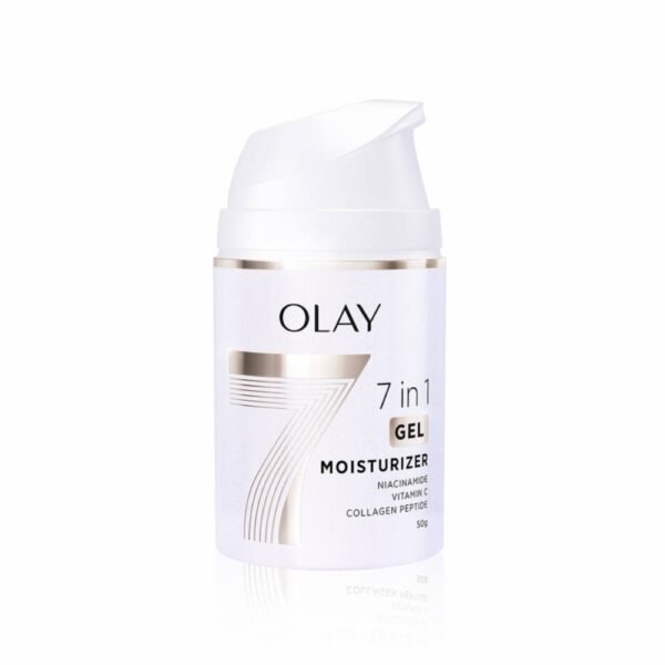 Olay 7 in 1 Gel Moisturizer with Niacinamide, Vitamin C & Peptide - 50g
