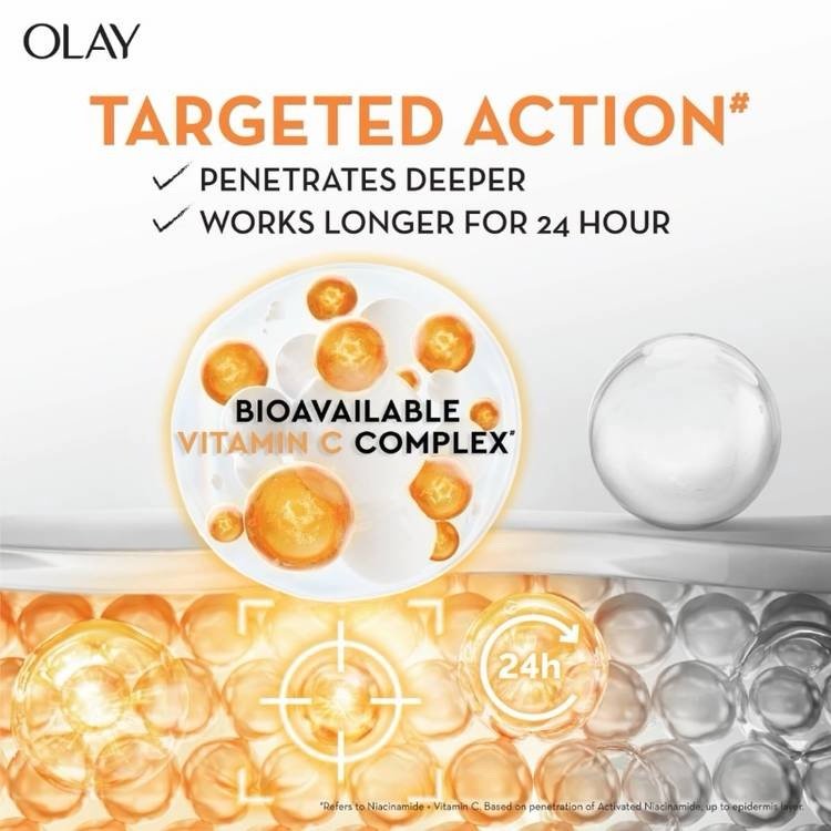 Olay Luminous Niacinamide + Vitamin C Moisturiser SPF 30 - 50g