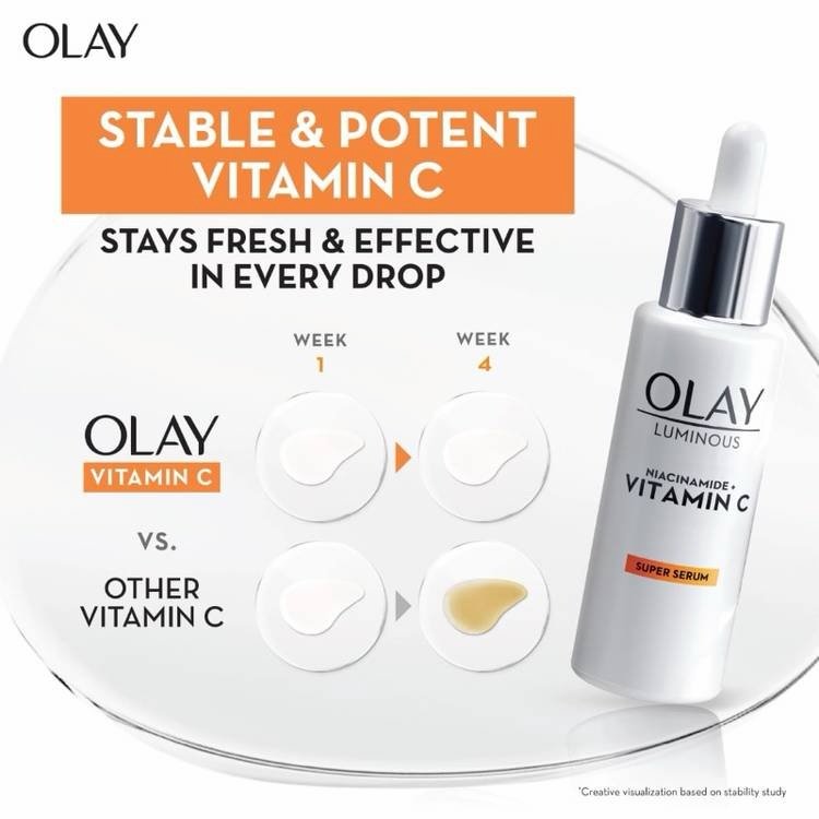 Olay Luminous Niacinamide + Vitamin C Moisturiser SPF 30 - 50g