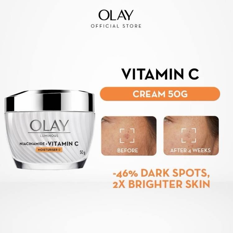 Olay Luminous Niacinamide + Vitamin C Moisturiser SPF 30 - 50g