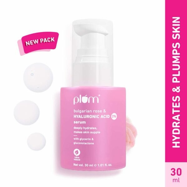 Plum Bulgarian Rose & Hyaluronic Acid 2% Serum - 30ml