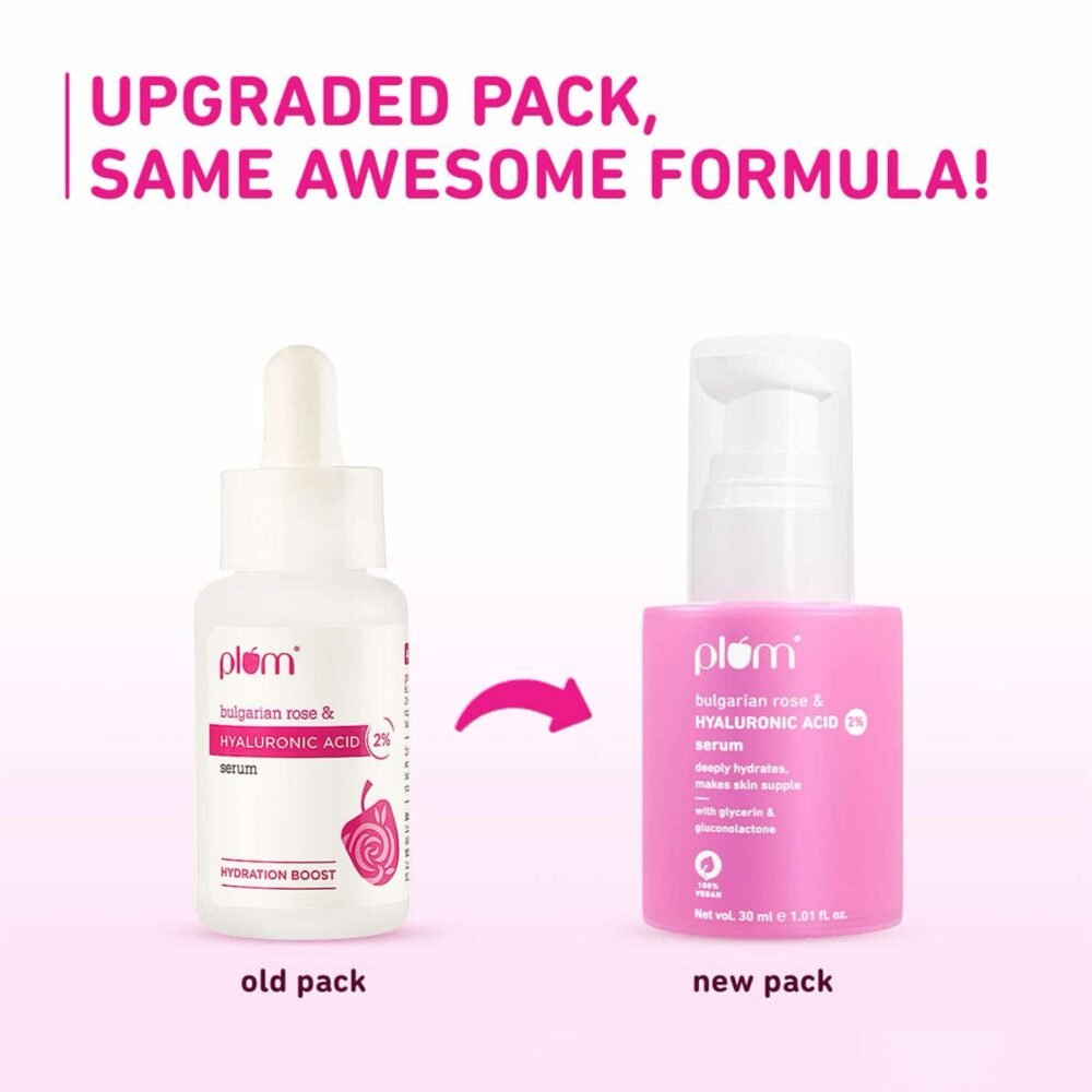 Plum Bulgarian Rose & Hyaluronic Acid 2% Serum - 30ml