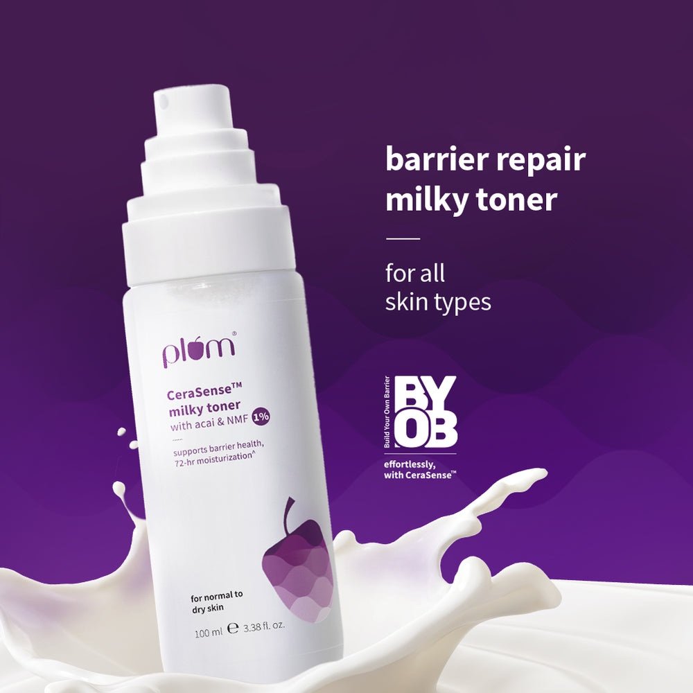 Plum CeraSense Milky Toner with Acai & NMF - 100ml