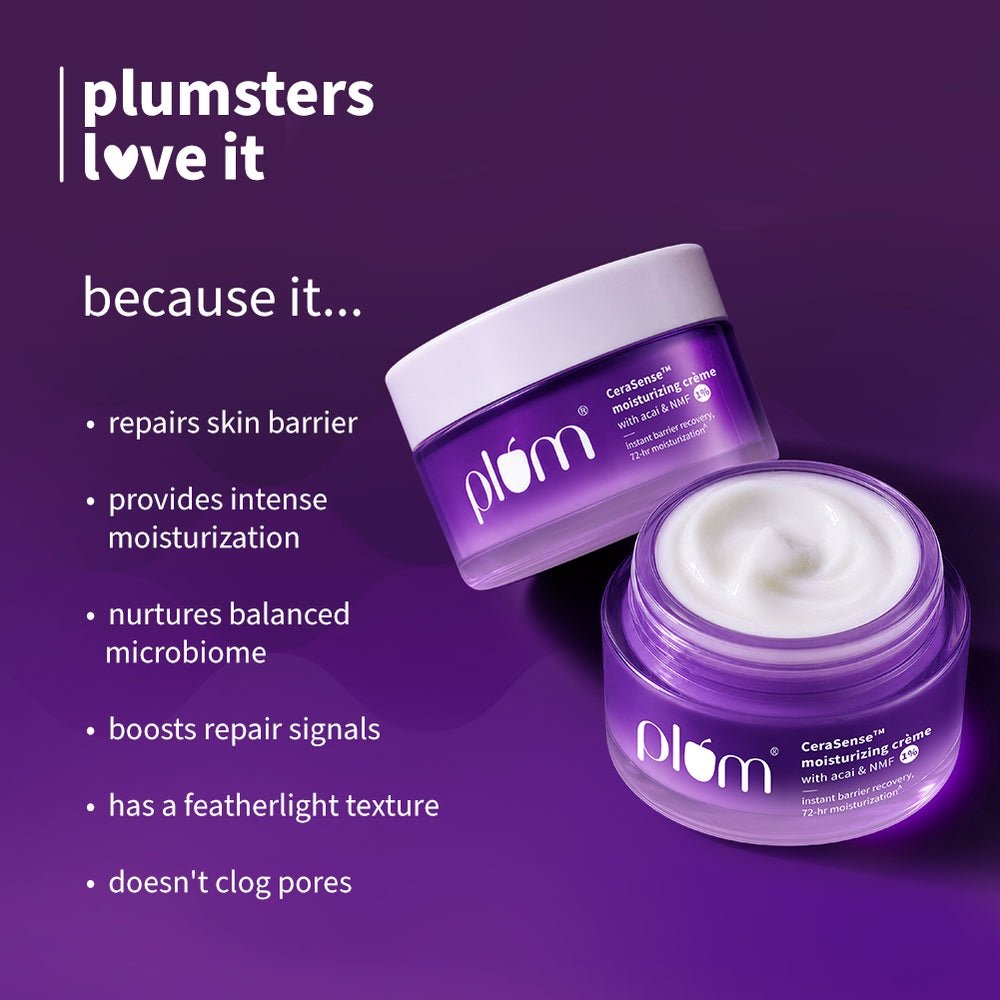Plum CeraSense Moisturizing Creme with Acai & NMF 1% - 50g