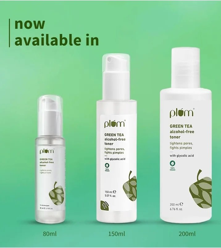 Plum Green Tea Alcohol-Free Toner - 200ml