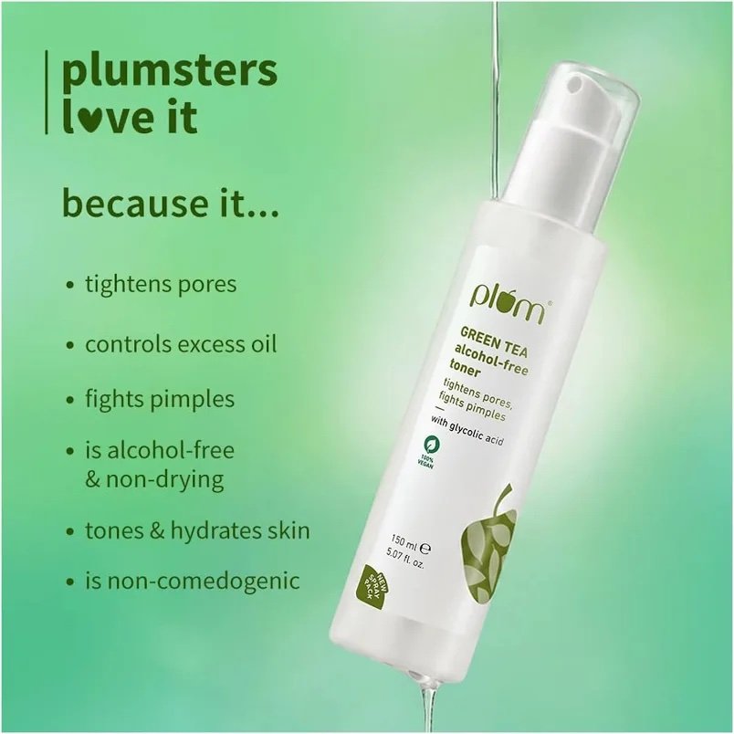 Plum Green Tea Alcohol-Free Toner - 200ml