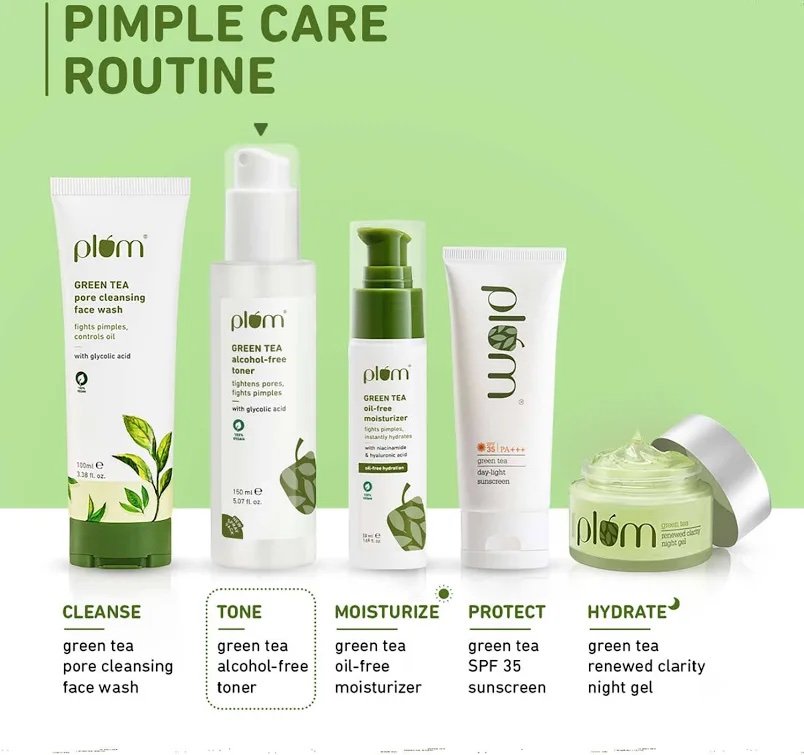 Plum Green Tea Alcohol-Free Toner - 200ml
