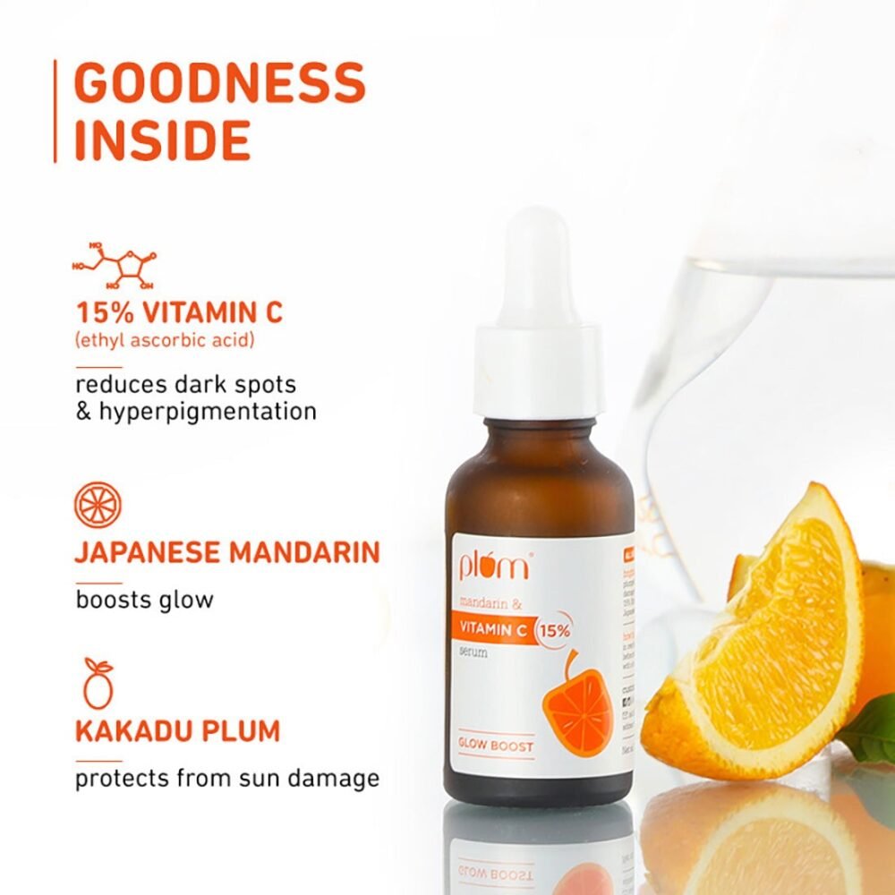 Plum Mandarin & Vitamin C 15% Serum - 20ml