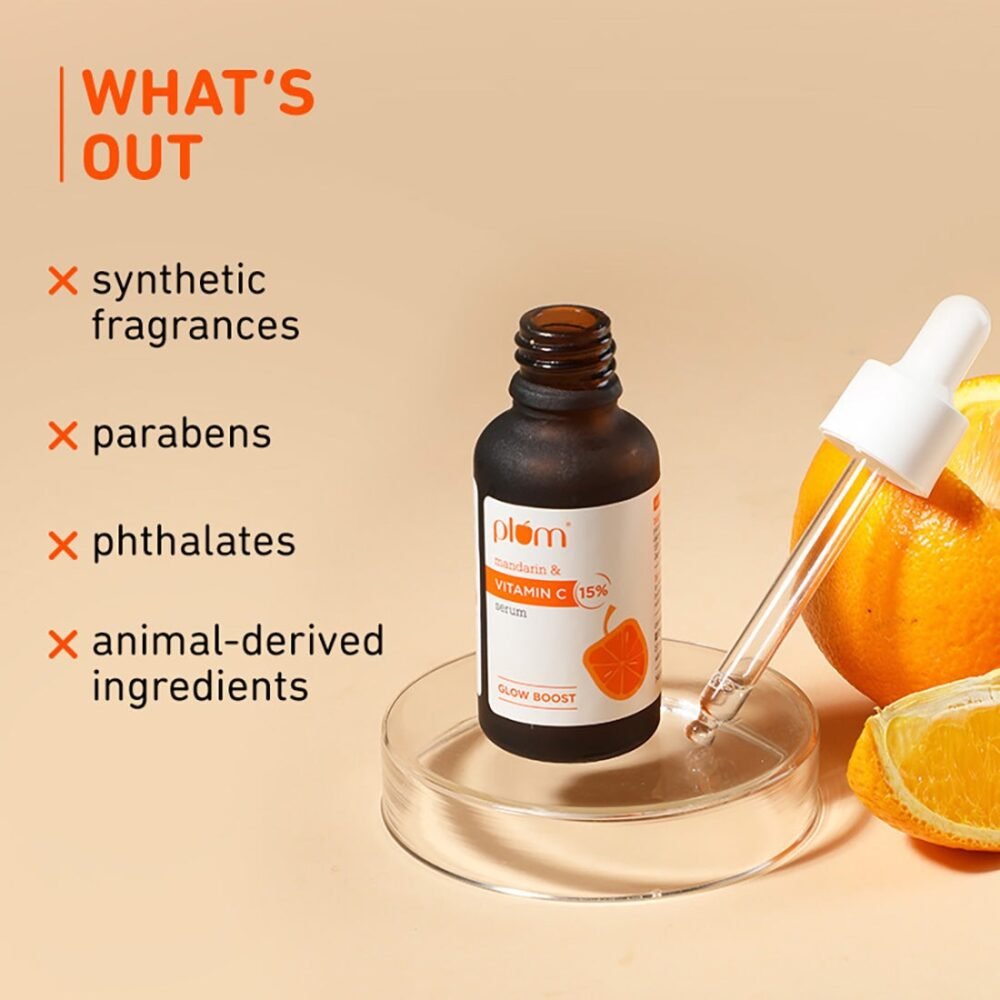 Plum Mandarin & Vitamin C 15% Serum - 20ml