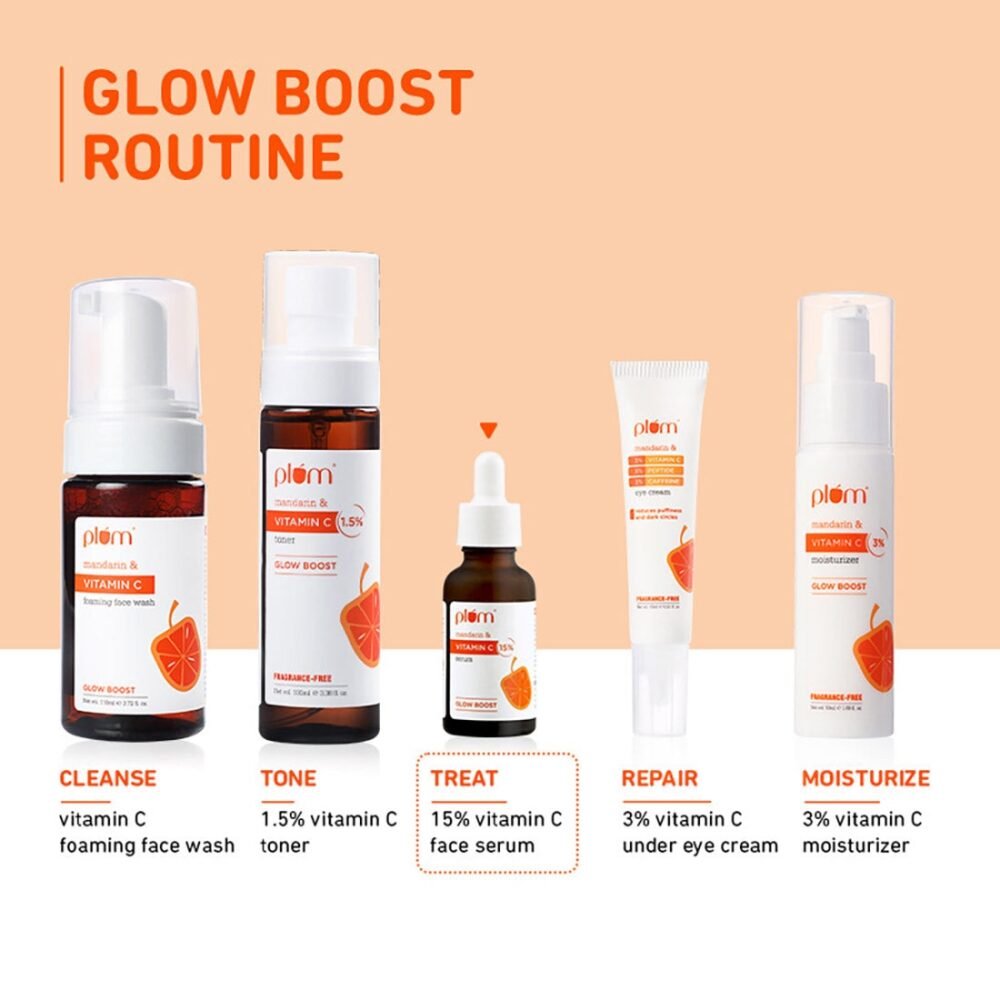 Plum Mandarin & Vitamin C 15% Serum - 20ml