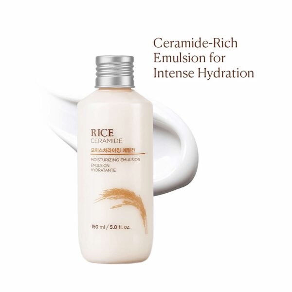 The Face Shop Ceramide & Rice Lightweight Moisturizing Emulsion - 150ml