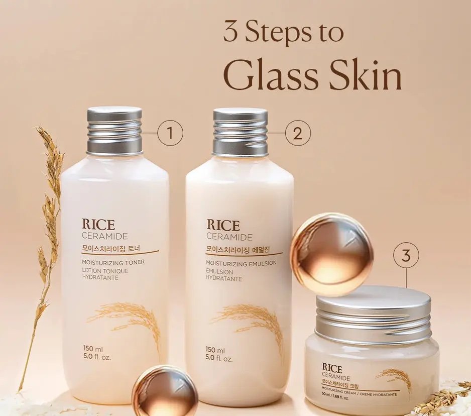 The Face Shop Ceramide & Rice Moisturizing Toner - 150ml