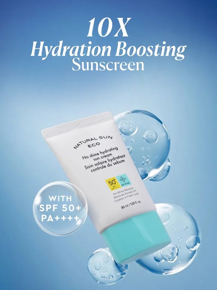 The Face Shop Eco No Shine Hydrating Sun Cream SPF 50 - 50ml