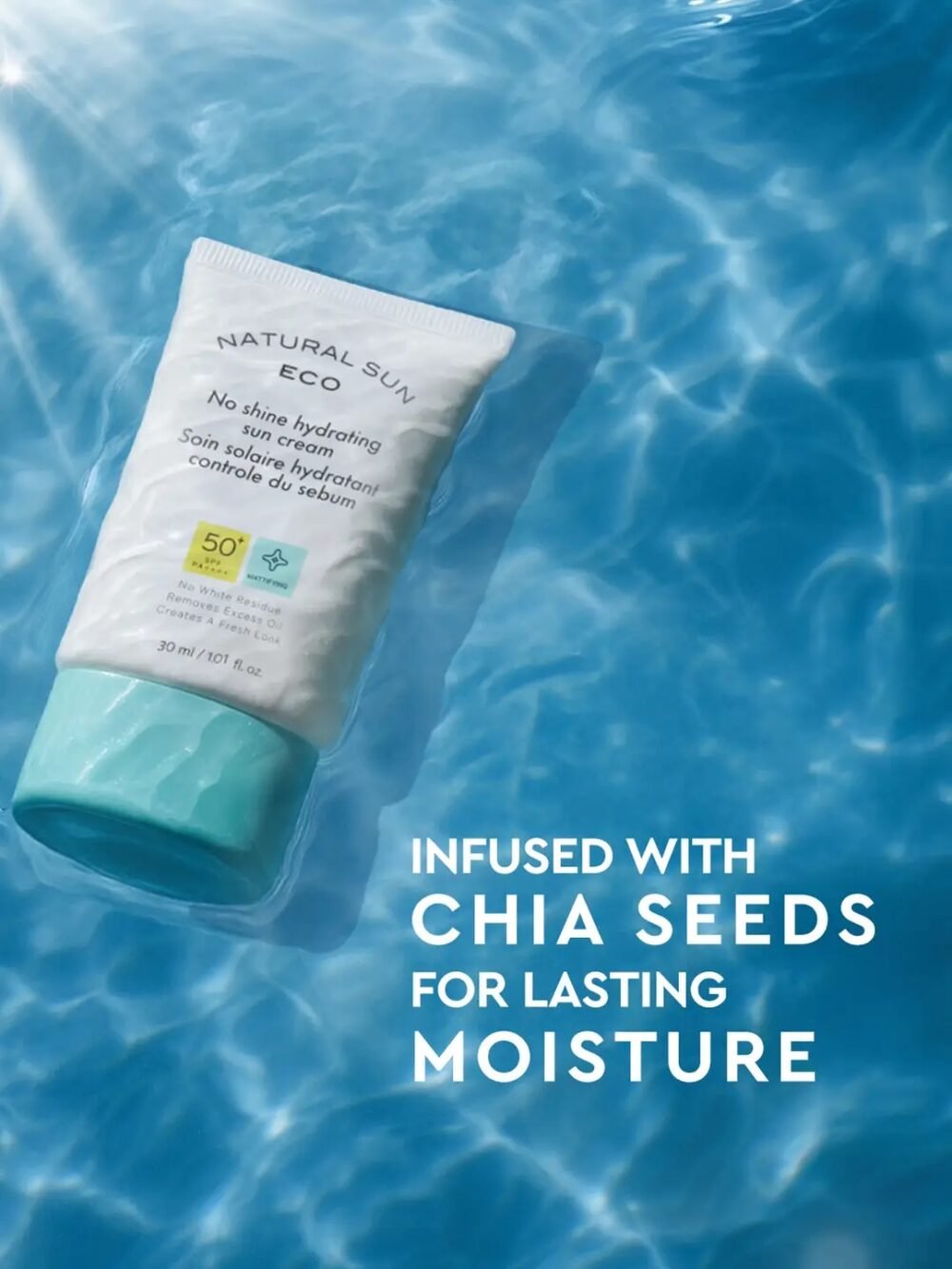 The Face Shop Eco No Shine Hydrating Sun Cream SPF 50 - 50ml