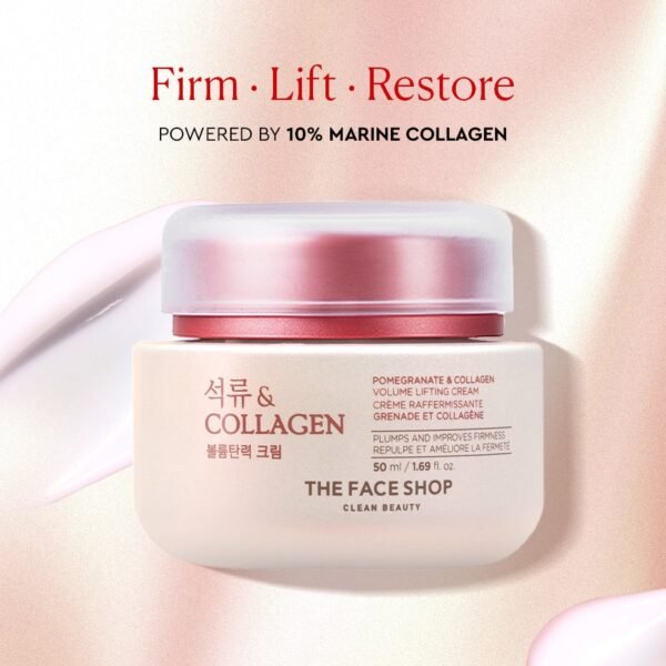 The Face Shop Pomegranate & Collagen Volume Lifting Cream - 50ml