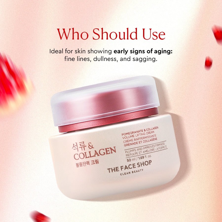 The Face Shop Pomegranate & Collagen Volume Lifting Cream - 50ml