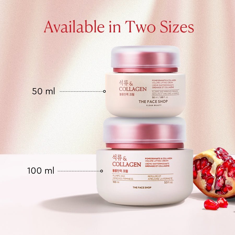 The Face Shop Pomegranate & Collagen Volume Lifting Cream - 50ml