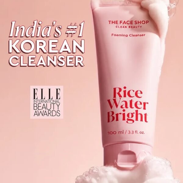 The Face Shop Rice Water Bright Foaming Cleanser