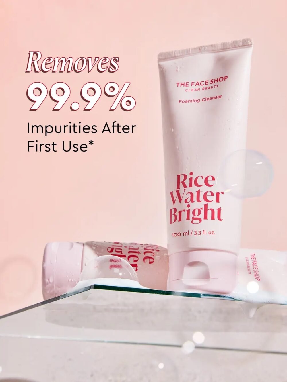 The Face Shop Rice Water Bright Foaming Cleanser