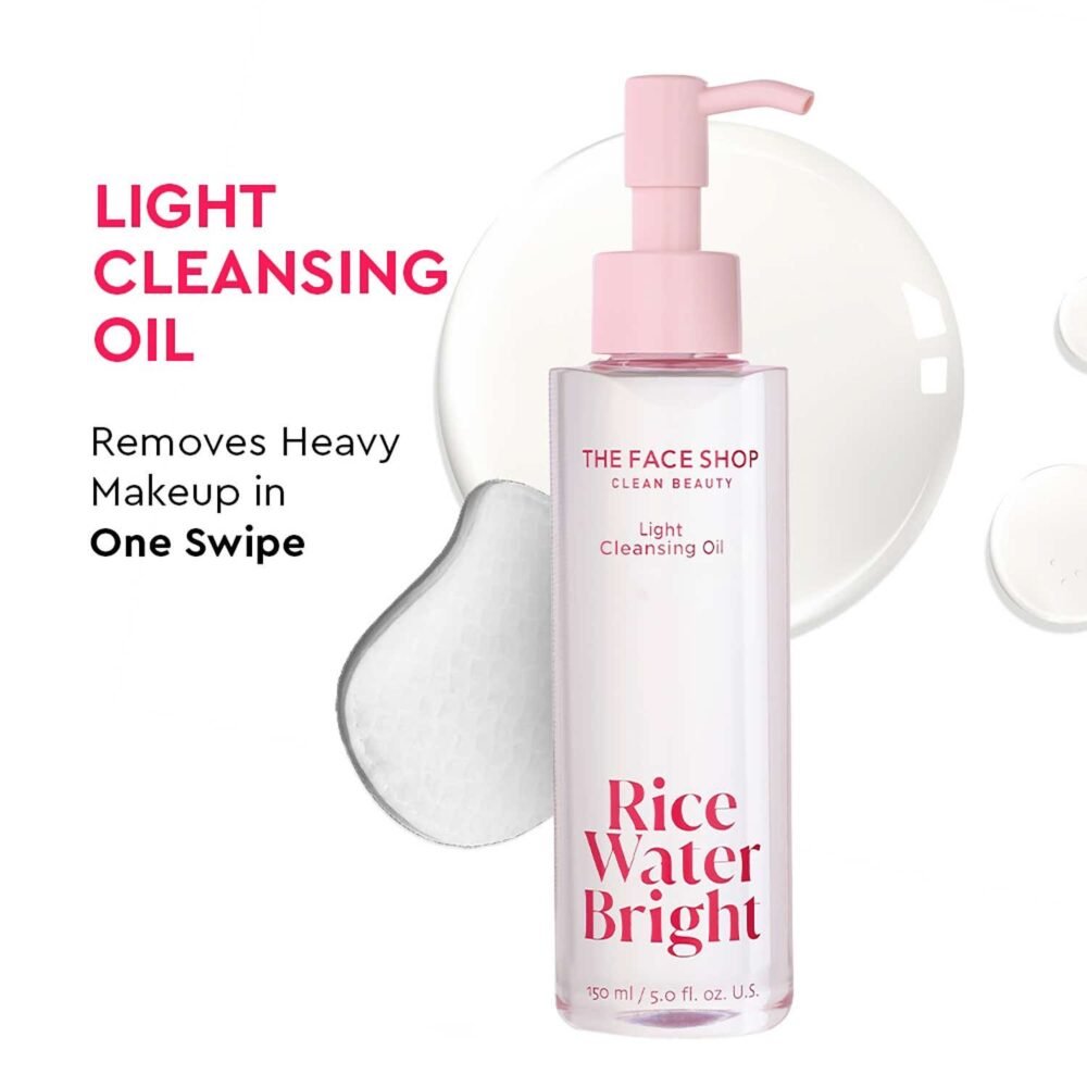 The Face Shop Rice Water Bright Light Cleansing Oil - 150ml