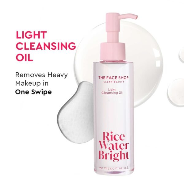 The Face Shop Rice Water Bright Light Cleansing Oil - 150ml