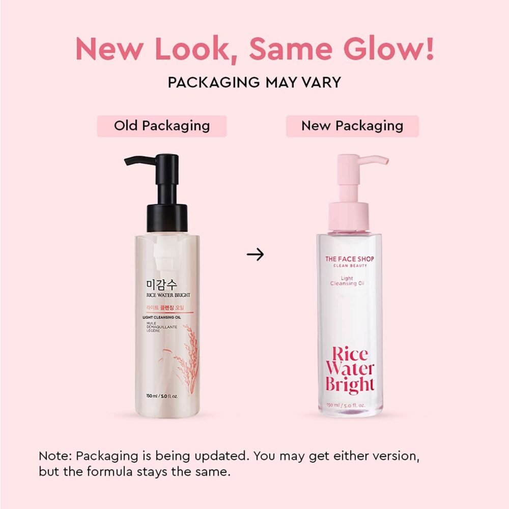 The Face Shop Rice Water Bright Light Cleansing Oil - 150ml