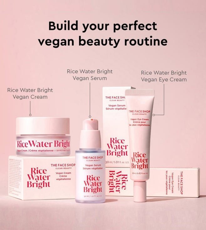 The Face Shop Rice Water Bright Vegan Serum - 30ml