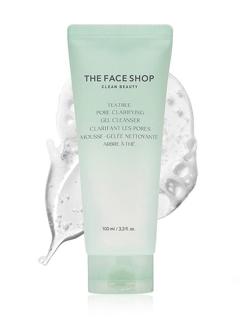 The Face Shop Tea Tree Pore Clarifying Gel Cleanser - 150ml