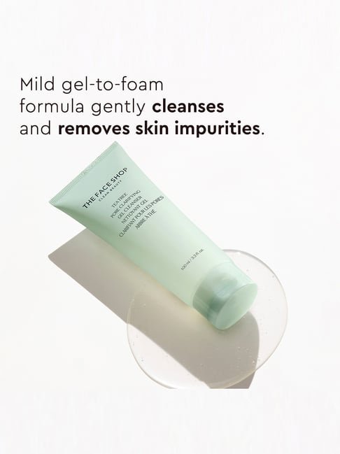 The Face Shop Tea Tree Pore Clarifying Gel Cleanser - 150ml