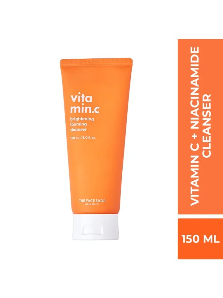 The Face Shop Vita C Brightening Foaming Cleanser - 150ml