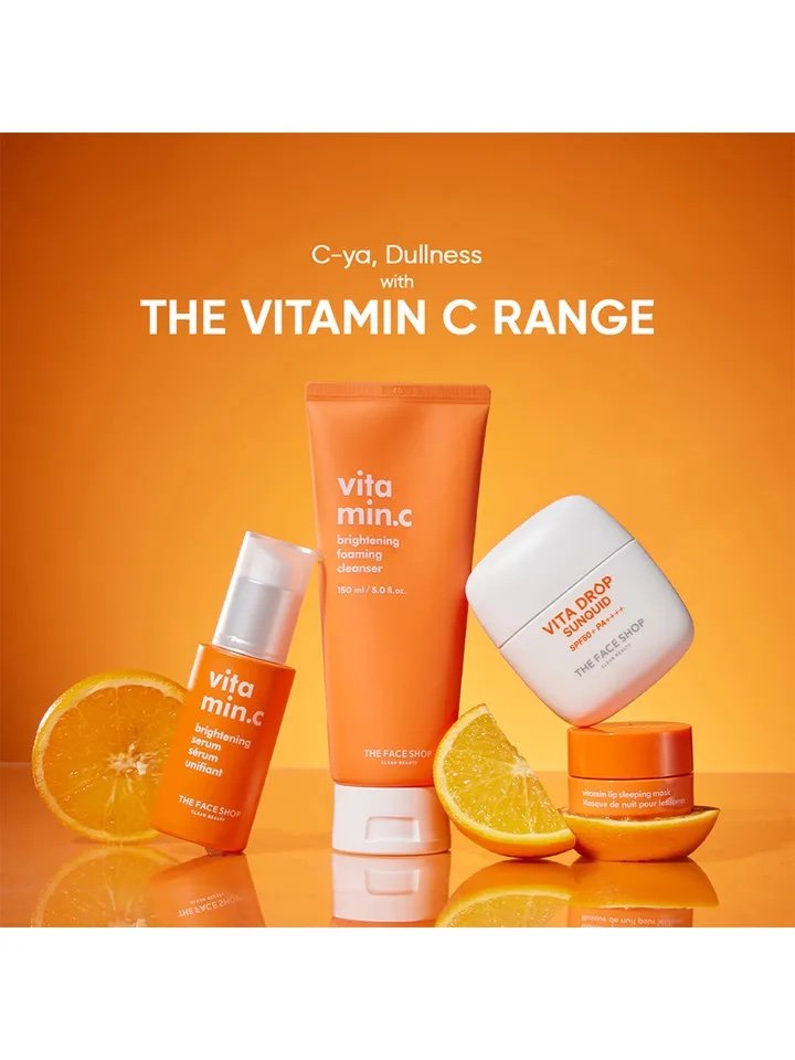 The Face Shop Vita C Brightening Foaming Cleanser - 150ml
