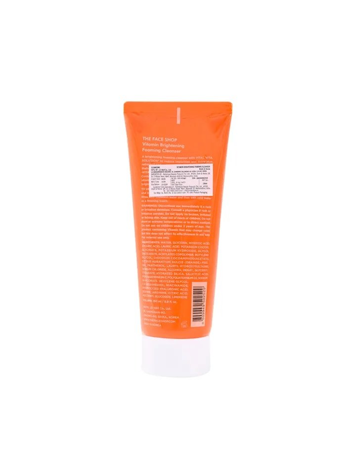 The Face Shop Vita C Brightening Foaming Cleanser - 150ml