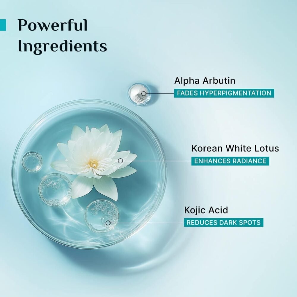 Pilgrim 2% Kojic Acid Face Serum with 1% Alpha Arbutin - 30ml