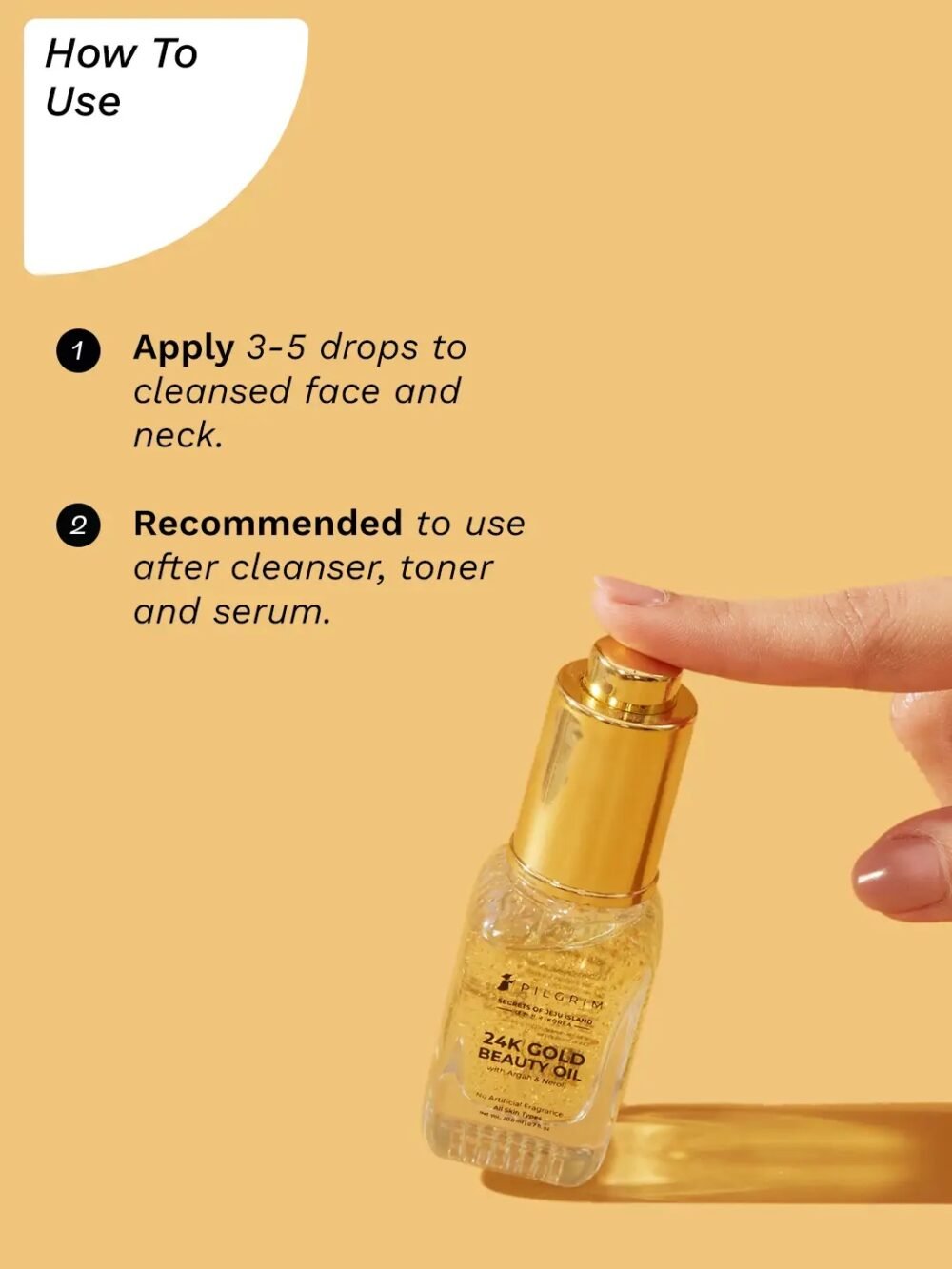 Pilgrim 24K Gold Beauty Oil - 20ml