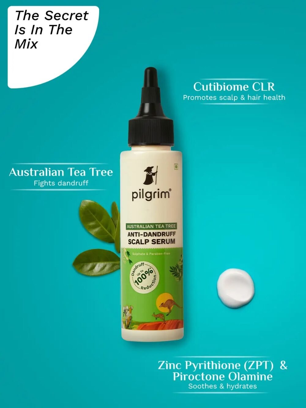 Pilgrim Australian Tea Tree Anti-Dandruff Scalp Serum - 100ml