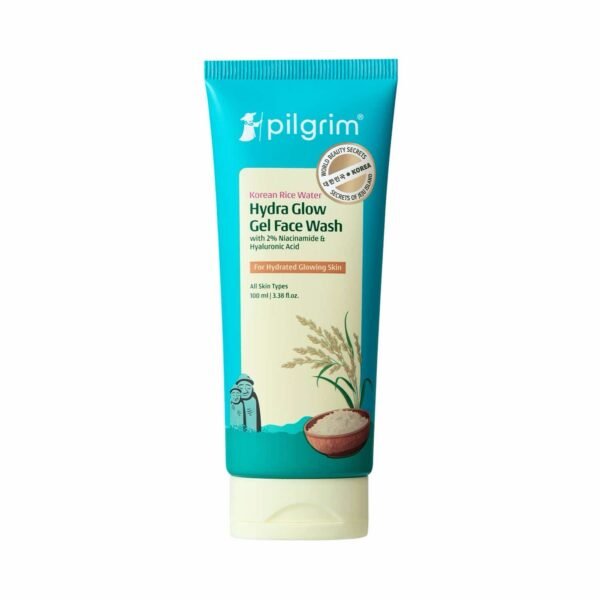 Pilgrim Hydra Glow Gel Face Wash with 2% Niacinamide & Hyaluronic Acid - 100ml
