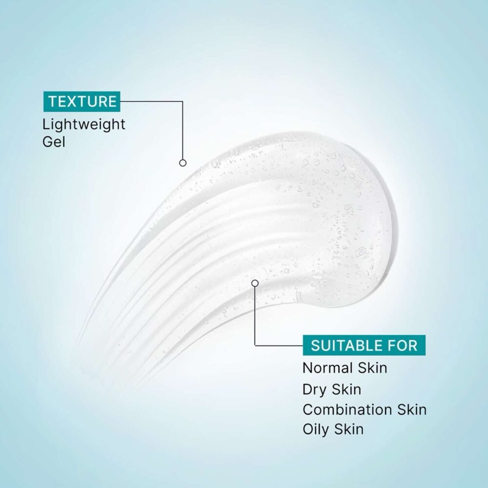 Pilgrim Hydra Glow Gel Face Wash with 2% Niacinamide & Hyaluronic Acid - 100ml