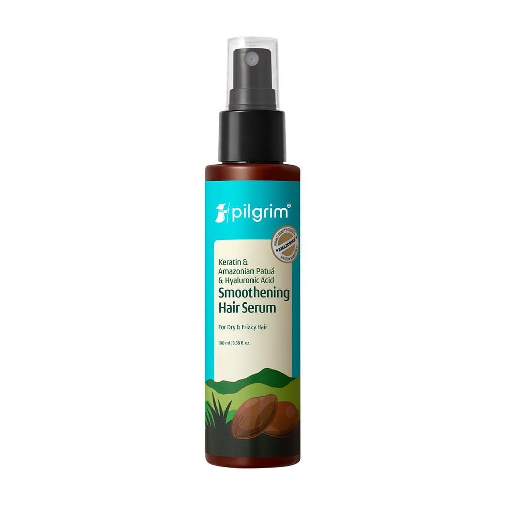 Pilgrim Patua & Hyaluronic Acid Smoothening Hair Serum for Dry & Frizzy Hair - 100ml