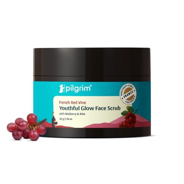 Pilgrim Red Vine Face Mask with Mulberry & Rosehip Oil - 100g