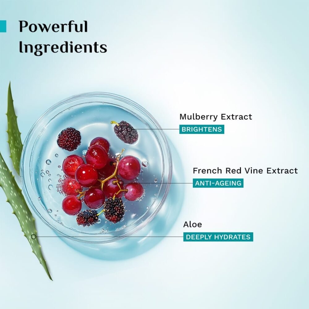 Pilgrim Red Vine Face Mask with Mulberry & Rosehip Oil - 100g