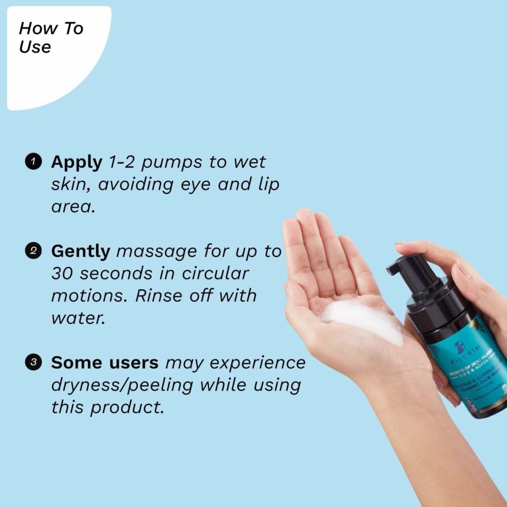 Pilgrim Salicylic Acid Face Wash - 120ml