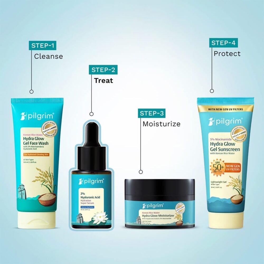 Pilgrim Secrets of Jeju Island 2% Hyaluronic Acid Hydrating Super Serum with Kiwi & Watermelon - 30ml