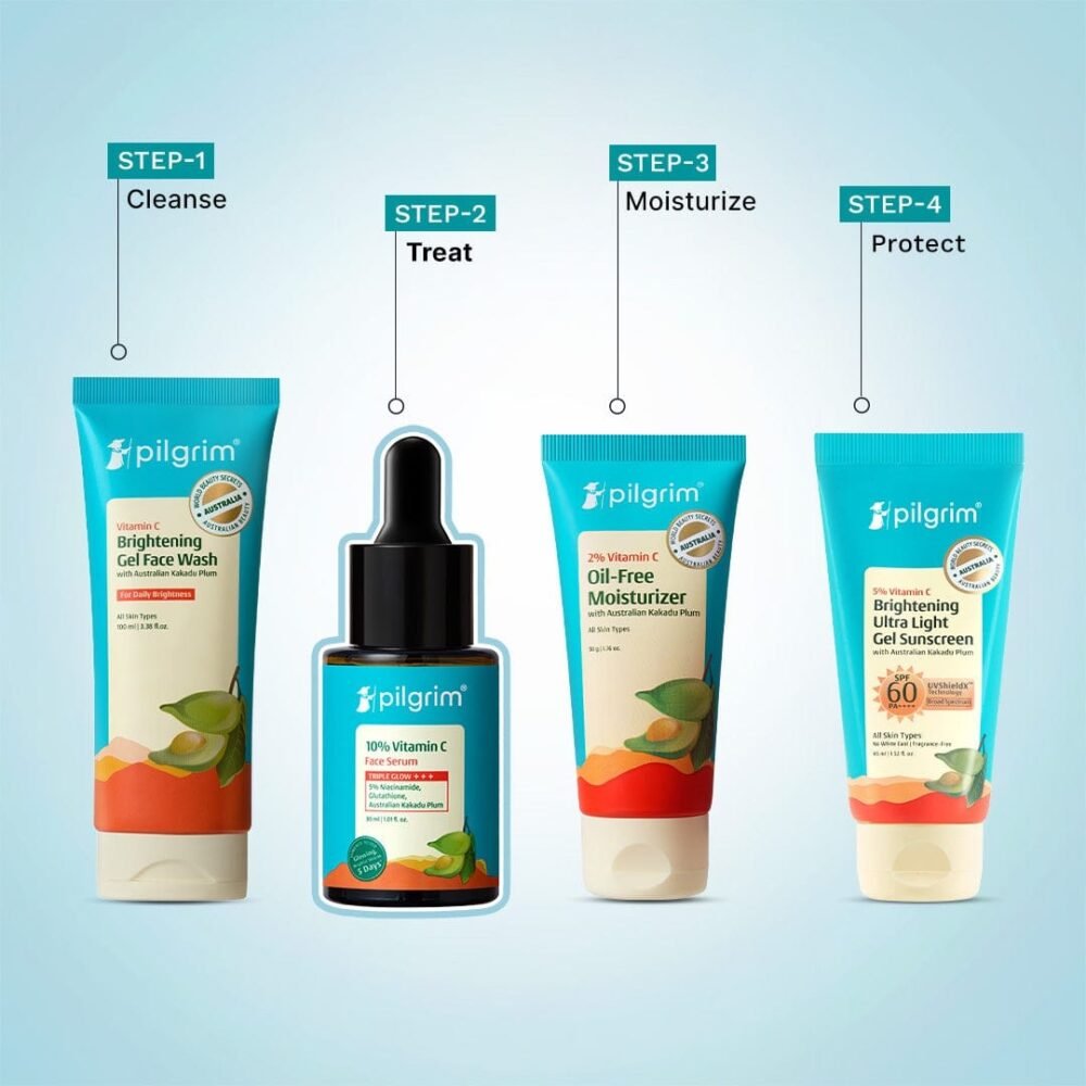 Pilgrim Secrets of Jeju Island Vitamin C Night Serum with Hyaluronic Acid & White Lotus - 30ml