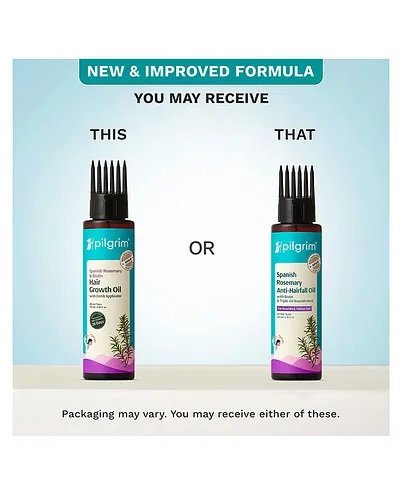 Pilgrim Spanish Rosemary Anti-Hairfall Oil with Biotin & Triple-Oil Nourishment - 100ml