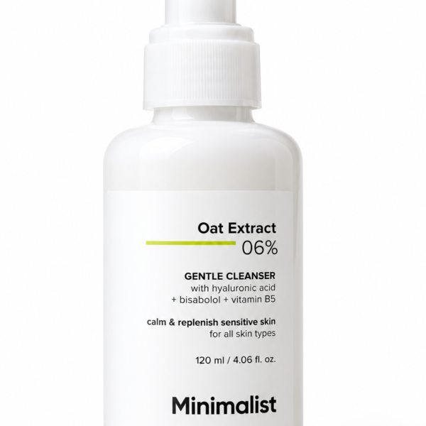 Minimalist Oat Extract 06% Gentle Cleanser 120ml