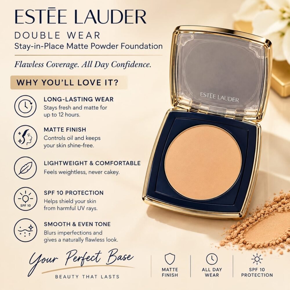 Estée Lauder Double Wear Stay-in-Place Matte Powder Foundation SPF 10 12g