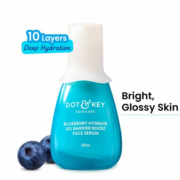 Blueberry Hydrate 12% Barrier Boost Face Serum - 30ml