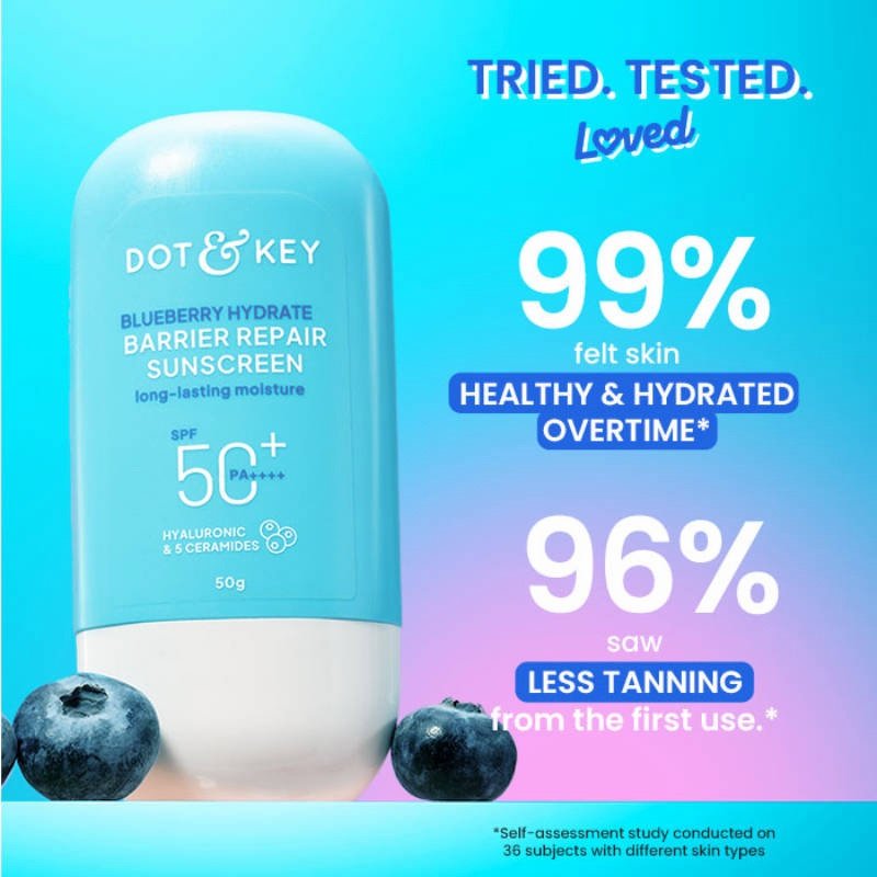 Blueberry Hydrate Barrier Repair Sunscreen SPF 50+ PA++++ - 80g
