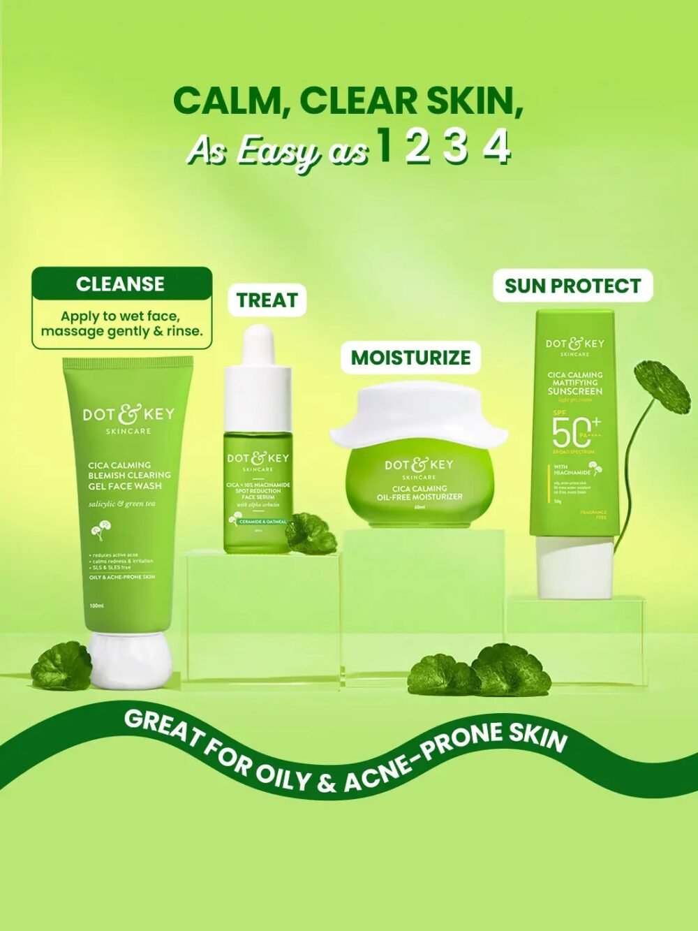 Cica Calming Blemish Clearing Gel Face Wash